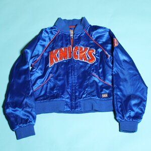 New York Knicks Hardwood Classics Women's Bomber Jacket (L)